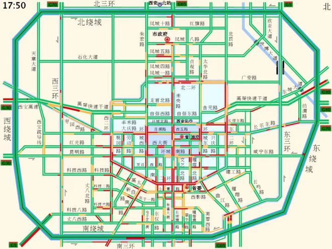 这些数据告诉你,年前的西安到底有多堵?